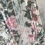Pretty Oasis Floral Chiffon Top size 10 Image 4