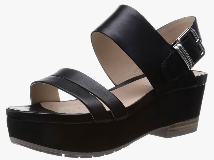 Clarks Women's Perez Glitter Fashion Sandals Size 4