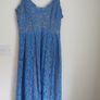 Blue lace dress Image 2