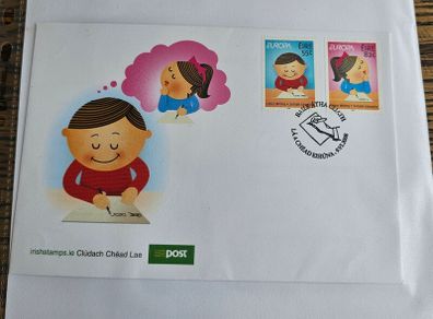 Ireland 2008 FDC First Day Covers Stamps on Envelopes x2 Europa