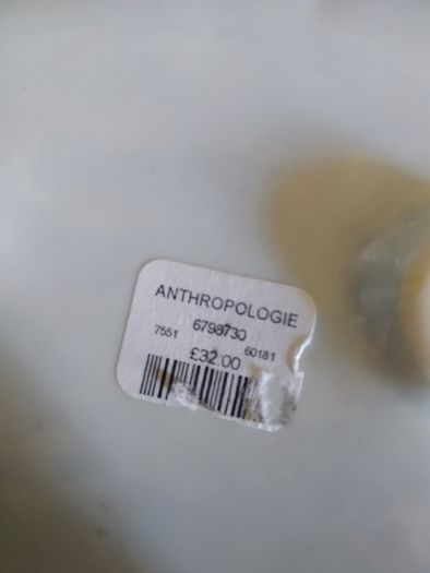 NEW ANTHROPOLOGIE Embossed Small Tureen and Jar