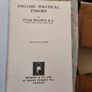 English Political Theory.by Ivor Brown. B.a. Second Edition 1929. Hardback In Good Condition. See Photos For Same. Image 10