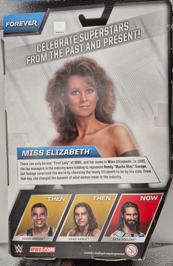 WWE Elite Miss Elizabeth Flashback Wrestling Figure