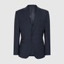 Reiss Grit Wool Blend Slimfit Suit - 38/32 Navy BNWT Image 4