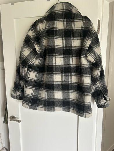 The Kooples Jacket Womens Checked Shirt Style
