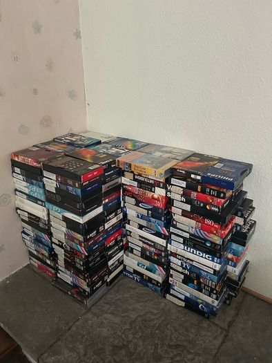 FREE VHS tapes approx 150