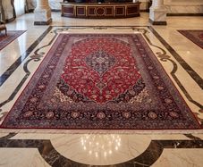 Nice old hand knotted Persian carpet in good condition with good colours