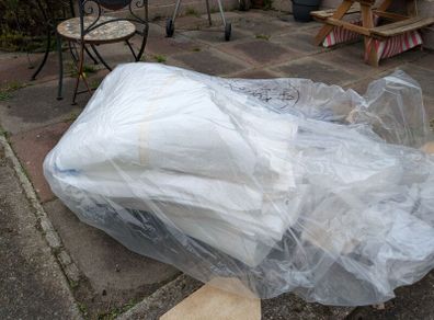 Sack of packing material