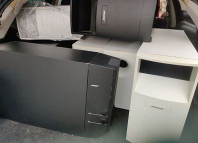 Various Bose active and Passive Subwoofer.