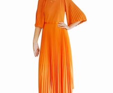 Rinascimento pleated batwing Special Occasion dress