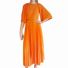 Rinascimento pleated batwing Special Occasion dress
