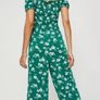 Bnwt green floral jumpsuit Image 2