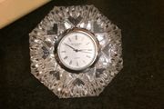 waterford orginal desk paper weight clock free postage