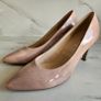 Gabor ladies medium heel nude pink shiny court shoes size UK 4.5 EU 37.5 new & boxed Image 5