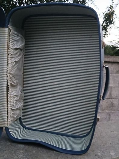 Vintage CONSTELLATION Hard Luggage Suitcase