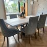 6x velvet chairs Image 6
