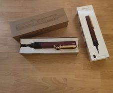 Dyson Airstrait wet to dry straightener Red Velvet/ Gold