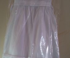 Brand new unused White Communion dress/Flower girl age ten Cinderella brand bought in tk maxx