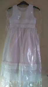 Communion dress/Flower girl/Wedding white age 10