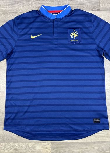 Nike France 2012 Home Jersey Shirt Maillot Mens XL
