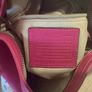 COACH Saddle Leather Satchel Bag Image 9