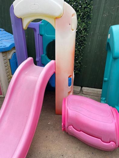 Little tikes 8 in 1 playground with slides