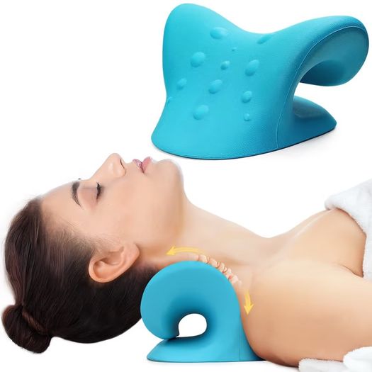 Brand New Neck & Shoulder Support Pillow Cervical Traction for Neck Pain