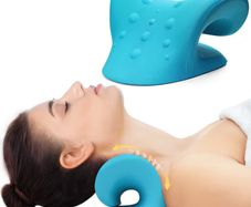 Brand New Neck & Shoulder Support Pillow Cervical Traction for Neck Pain