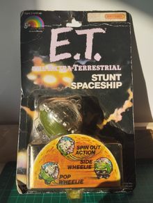 E.T. The ExtraTerrestrial Stunt Spaceship Vintage 1982 Figure