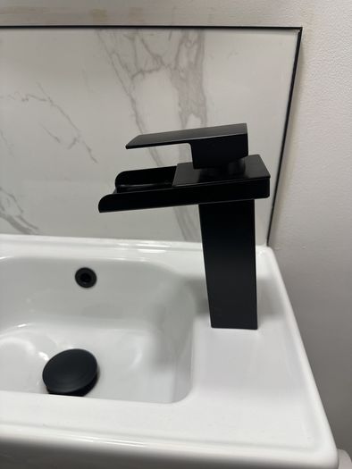 Black Waterfall Tap