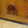 Antique French Oak Double Bed Image 3