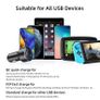 USLION 36W PD/QC3.0 Car Dual USB (Type-C & Type-A) Phone Quick Charger with Digital Display (Brand New/Warranty) Image 10