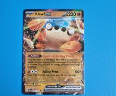 Klawf EX (120/197) Pokemom Card Obsidian Flames