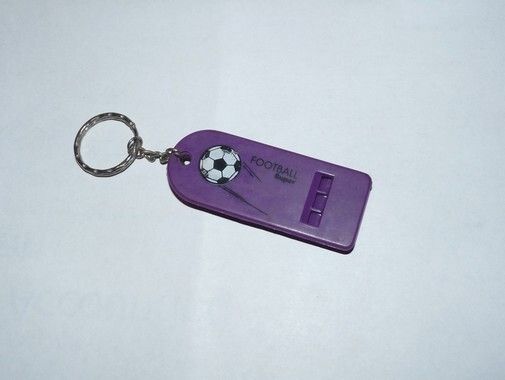 Funky Key Ring & Whistle 2in1 - great gift idea