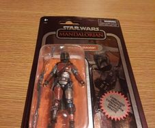 Star Wars Vintage Collection: Carbonized Mandalorian 3.75''