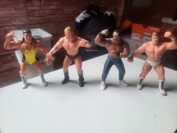 WCW Galoob figures