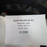 macbook air M3  Shop warranty like new Image 2