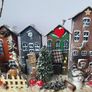 Handcrafted wooden village! Image 7