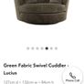 corner sofa amd swirl chair Image 8