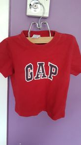 Red GAP t shirt 12/18 months