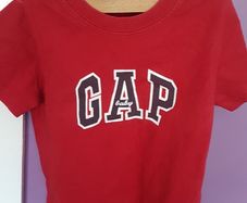Red GAP t shirt 12/18 months