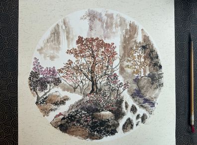 Oriental Ink painting