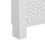 Radiator Covers 2 pcs White 112x19x81.5 cm MDF Image 6