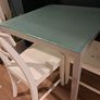 Square dining table with 4 chairs Image 4