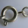 Vintage Black Onyx Sterling Silver 925 Pendant and Necklace length 19,5" - 9g Image 8