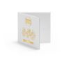 2020 France Monnaie de Paris 200 Euro Gold Coin  (.999)  3g .The Smurfs Together Image 4