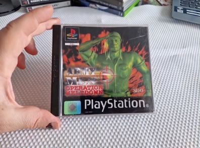 Army Men Operation Meltdown PlayStation1 Ps1 PlayStation2 Ps2 Games Original