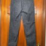 Premium By Jack and Jones Mens Grey Leopard Print Tailored Pants W28 L30 Image 4