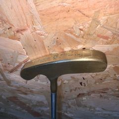 Acushnet Brass heavy blade Golf putter (RH)