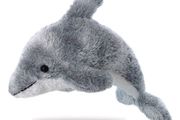 Aurora Mini Flopsies Dolphin Soft Toy. Free Tracked Postage!